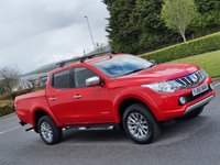 USED 2015 65 MITSUBISHI L200 2.4 DI-D 4X4 WARRIOR DCB 178 BHP ** NO VAT ** FULL LEATHER +SAT NAV