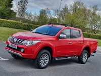 USED 2015 65 MITSUBISHI L200 2.4 DI-D 4X4 WARRIOR DCB 178 BHP ** NO VAT ** FULL LEATHER +SAT NAV