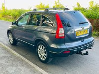USED 2007 57 HONDA CR-V 2.2 I-CTDI EX 5d 139 BHP TOP SPEC! NAV-PAN ROOF-REVERSE CAMERA-TOWBAR