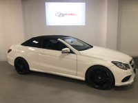 USED 2013 61 MERCEDES-BENZ E-CLASS 2.1 E220 CDI AMG SPORT 2d 170 BHP * PRIVACY GLASS * CLIMATE CONTROL *  FRESH MOT * 2 KEYS * BLUETOOTH * PARKING SENSORS *