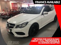 USED 2013 61 MERCEDES-BENZ E-CLASS 2.1 E220 CDI AMG SPORT 2d 170 BHP * PRIVACY GLASS * CLIMATE CONTROL *  FRESH MOT * 2 KEYS * BLUETOOTH * PARKING SENSORS *