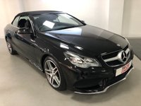 USED 2014 14 MERCEDES-BENZ E-CLASS 2.1 E220 CDI AMG SPORT 2d 170 BHP * CLIMATE * PARK SENSORS * MOT FEB 22 * 2 KEYS * NAVIGATION * LEATHER TRIM * 18 INCH ALLOYS *