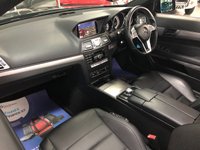 USED 2014 14 MERCEDES-BENZ E-CLASS 2.1 E220 CDI AMG SPORT 2d 170 BHP * CLIMATE * PARK SENSORS * MOT FEB 22 * 2 KEYS * NAVIGATION * LEATHER TRIM * 18 INCH ALLOYS *