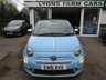 USED 2016 16 FIAT 500C 1.2 CONVERTIBLE LOUNGE 3d 69 BHP NEW SHAPE *FULL LEATHER + SAT NAV + CHROME PACK* *Optional extra Full Leather Seats + Satellite Navigation + Chrome Pack + Side Running Strips* One Owner, Just Serviced, MOT until March 2022, Great fuel economy! Only &pound;20 Road Tax! Convertible