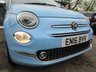 USED 2016 16 FIAT 500C 1.2 CONVERTIBLE LOUNGE 3d 69 BHP NEW SHAPE *FULL LEATHER + SAT NAV + CHROME PACK* *Optional extra Full Leather Seats + Satellite Navigation + Chrome Pack + Side Running Strips* One Owner, Just Serviced, MOT until March 2022, Great fuel economy! Only &pound;20 Road Tax! Convertible