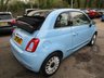 USED 2016 16 FIAT 500C 1.2 CONVERTIBLE LOUNGE 3d 69 BHP NEW SHAPE *FULL LEATHER + SAT NAV + CHROME PACK* *Optional extra Full Leather Seats + Satellite Navigation + Chrome Pack + Side Running Strips* One Owner, Just Serviced, MOT until March 2022, Great fuel economy! Only &pound;20 Road Tax! Convertible