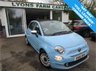 USED 2016 16 FIAT 500C 1.2 CONVERTIBLE LOUNGE 3d 69 BHP NEW SHAPE *FULL LEATHER + SAT NAV + CHROME PACK* *Optional extra Full Leather Seats + Satellite Navigation + Chrome Pack + Side Running Strips* One Owner, Just Serviced, MOT until March 2022, Great fuel economy! Only &pound;20 Road Tax! Convertible