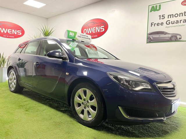2017 17 Vauxhall Insignia 1.6 TECH LINE CDTI ECOFLEX S/S 5d 134 BHP
