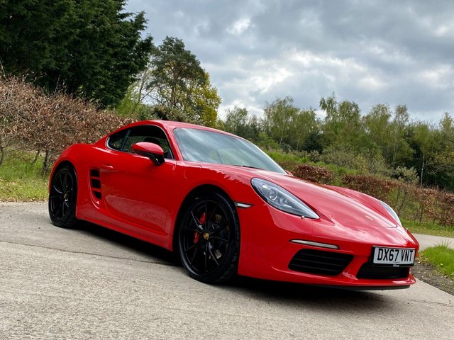 2017 67 Porsche 718 2.5 CAYMAN S 2d 345 BHP