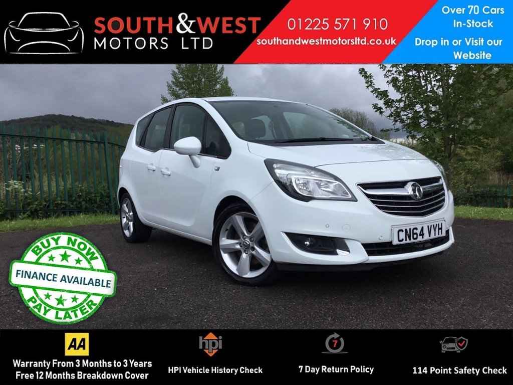 View our VAUXHALL MERIVA