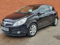 USED 2009 09 VAUXHALL CORSA 1.4 DESIGN 16V 3d 90 BHP 