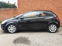 USED 2009 09 VAUXHALL CORSA 1.4 DESIGN 16V 3d 90 BHP 