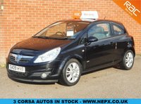 USED 2009 09 VAUXHALL CORSA 1.4 DESIGN 16V 3d 90 BHP 