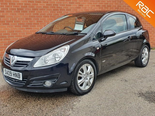 2009 09 Vauxhall Corsa 1.4 DESIGN 16V 3d 90 BHP