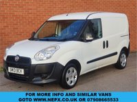 USED 2013 13 FIAT DOBLO 1.2 16V MULTIJET SWB 90 BHP NO VAT