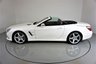 USED 2013 63 MERCEDES-BENZ SL 3.5 SL350 2d 306 BHP-DIAMOND WHITE METALLIC-HEATED RED LEATHER-ACTIVE PARK ASSIST-SPORTS STEERING WHEEL-CLIMATE CONTROL-CRUISE CONTROL-AIRSCARF SYSTEM AT FRONT-GLASS ROOF-SPORTS SUSPENSION-COMAND APS WITH DVD CHANGER-AMG 19