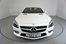 USED 2013 63 MERCEDES-BENZ SL 3.5 SL350 2d 306 BHP-DIAMOND WHITE METALLIC-HEATED RED LEATHER-ACTIVE PARK ASSIST-SPORTS STEERING WHEEL-CLIMATE CONTROL-CRUISE CONTROL-AIRSCARF SYSTEM AT FRONT-GLASS ROOF-SPORTS SUSPENSION-COMAND APS WITH DVD CHANGER-AMG 19