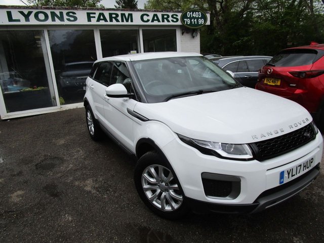 2017 17 Land Rover Range Rover Evoque 2.0 TD4 SE 4WD 5d 177 BHP AUTOMATIC FOUR WHEEL DRIVE