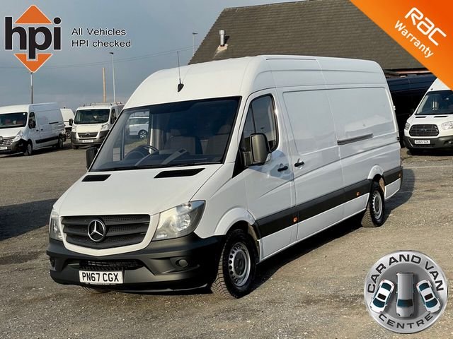 2017 67 Mercedes-Benz Sprinter 2.1 314 CDI 140 BHP EURO 6 LWB FACELIFT