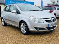 USED 2008 58 VAUXHALL CORSA 1.4 DESIGN AUTOMATIC Low Mileage 5 door Petrol Automatic