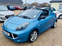 USED 2011 11 RENAULT WIND ROADSTER 1.2 DYNAMIQUE TCE 2d 100 BHP Low Mileage mini French Ferrari with amazing mileage