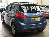 USED 2013 63 KIA VENGA 1.6 CRDI 3 ECODYNAMICS 5d 114 BHP &pound;30 ROAD TAX SUNROOF PART LEATHER HEATED SEATS