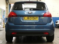 USED 2013 63 KIA VENGA 1.6 CRDI 3 ECODYNAMICS 5d 114 BHP &pound;30 ROAD TAX SUNROOF PART LEATHER HEATED SEATS