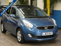 USED 2013 63 KIA VENGA 1.6 CRDI 3 ECODYNAMICS 5d 114 BHP &pound;30 ROAD TAX SUNROOF PART LEATHER HEATED SEATS