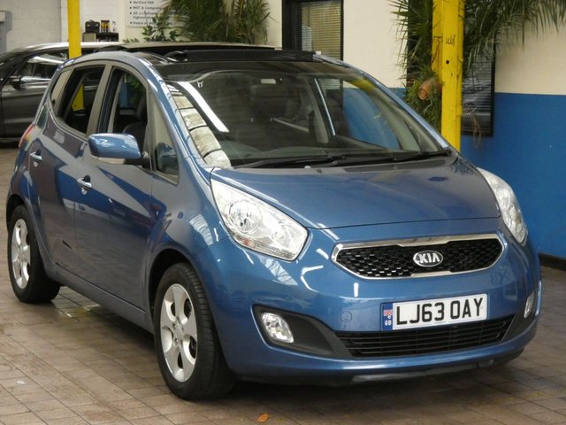 2013 63 Kia Venga 1.6 CRDI 3 ECODYNAMICS 5d 114 BHP