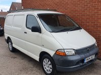 USED 2004 04 TOYOTA HI-ACE 2.5 280 GS SWB 88 BHP 