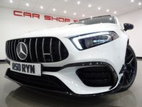 USED 2020 20 MERCEDES-BENZ A-CLASS 2.0 AMG A45 S PLUS (421 PS) 4MATIC+ 8G-DCT (S/S) 5DR AMG PACKS+PAN ROOF+CAMERAS+NAV+LEATHER+CRUISE+19 S