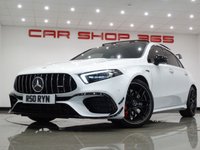 USED 2020 20 MERCEDES-BENZ A-CLASS 2.0 AMG A45 S PLUS (421 PS) 4MATIC+ 8G-DCT (S/S) 5DR AMG PACKS+PAN ROOF+CAMERAS+NAV+LEATHER+CRUISE+19 S