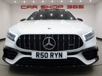 USED 2020 20 MERCEDES-BENZ A-CLASS 2.0 AMG A45 S PLUS (421 PS) 4MATIC+ 8G-DCT (S/S) 5DR AMG PACKS+PAN ROOF+CAMERAS+NAV+LEATHER+CRUISE+19 S