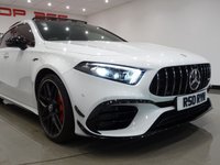 USED 2020 20 MERCEDES-BENZ A-CLASS 2.0 AMG A45 S PLUS (421 PS) 4MATIC+ 8G-DCT (S/S) 5DR AMG PACKS+PAN ROOF+CAMERAS+NAV+LEATHER+CRUISE+19 S