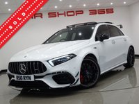 USED 2020 20 MERCEDES-BENZ A-CLASS 2.0 AMG A45 S PLUS (421 PS) 4MATIC+ 8G-DCT (S/S) 5DR AMG PACKS+PAN ROOF+CAMERAS+NAV+LEATHER+CRUISE+19 S