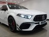 USED 2020 20 MERCEDES-BENZ A-CLASS 2.0 AMG A45 S PLUS (421 PS) 4MATIC+ 8G-DCT (S/S) 5DR AMG PACKS+PAN ROOF+CAMERAS+NAV+LEATHER+CRUISE+19 S