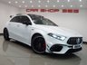 USED 2020 20 MERCEDES-BENZ A-CLASS 2.0 AMG A45 S PLUS (421 PS) 4MATIC+ 8G-DCT (S/S) 5DR AMG PACKS+PAN ROOF+CAMERAS+NAV+LEATHER+CRUISE+19 S