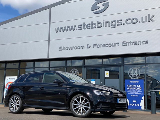 2017 17 AUDI A3 1.4 TFSI BLACK EDITION 5d 148 BHP