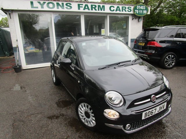 2017 67 Fiat 500 1.2 LOUNGE 3d 69 BHP NEW SHAPE