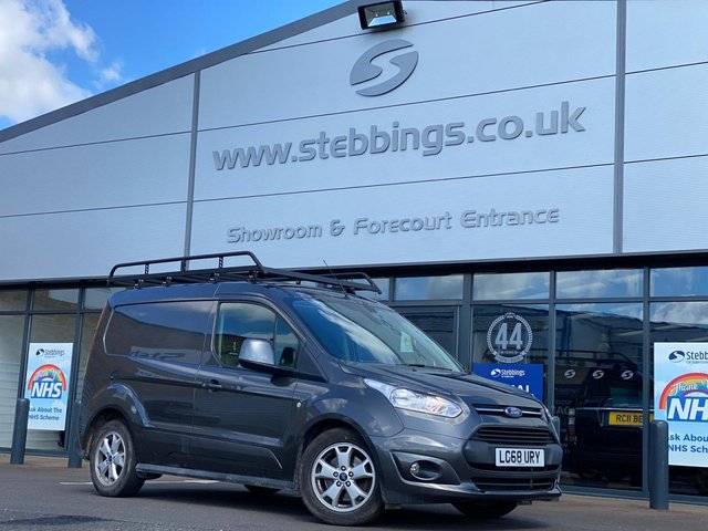 2018 68 FORD TRANSIT CONNECT 1.5 200 LIMITED PANEL VAN 118 BHP AUTOMATIC