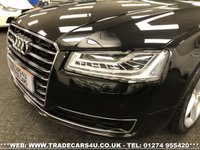 USED 2014 64 AUDI A8 LED FACELIFT AUDI A8 3.0 TDI SE EXECUTIVE QUATTRO AWD TIPTRONIC FREE UK DELIVERY*VIDEO AVAILABLE* FINANCE ARRANGED* PART EX*HPI CLEAR