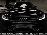 USED 2014 64 AUDI A8 LED FACELIFT AUDI A8 3.0 TDI SE EXECUTIVE QUATTRO AWD TIPTRONIC FREE UK DELIVERY*VIDEO AVAILABLE* FINANCE ARRANGED* PART EX*HPI CLEAR