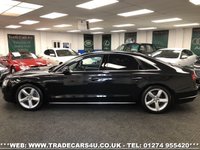 USED 2014 64 AUDI A8 LED FACELIFT AUDI A8 3.0 TDI SE EXECUTIVE QUATTRO AWD TIPTRONIC FREE UK DELIVERY*VIDEO AVAILABLE* FINANCE ARRANGED* PART EX*HPI CLEAR