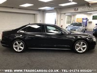 USED 2014 64 AUDI A8 LED FACELIFT AUDI A8 3.0 TDI SE EXECUTIVE QUATTRO AWD TIPTRONIC FREE UK DELIVERY*VIDEO AVAILABLE* FINANCE ARRANGED* PART EX*HPI CLEAR