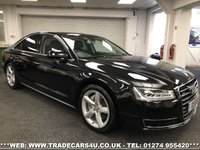 USED 2014 64 AUDI A8 LED FACELIFT AUDI A8 3.0 TDI SE EXECUTIVE QUATTRO AWD TIPTRONIC FREE UK DELIVERY*VIDEO AVAILABLE* FINANCE ARRANGED* PART EX*HPI CLEAR