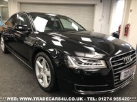 USED 2014 64 AUDI A8 LED FACELIFT AUDI A8 3.0 TDI SE EXECUTIVE QUATTRO AWD TIPTRONIC FREE UK DELIVERY*VIDEO AVAILABLE* FINANCE ARRANGED* PART EX*HPI CLEAR
