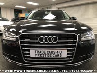 USED 2014 64 AUDI A8 LED FACELIFT AUDI A8 3.0 TDI SE EXECUTIVE QUATTRO AWD TIPTRONIC FREE UK DELIVERY*VIDEO AVAILABLE* FINANCE ARRANGED* PART EX*HPI CLEAR