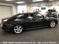 USED 2014 64 AUDI A8 LED FACELIFT AUDI A8 3.0 TDI SE EXECUTIVE QUATTRO AWD TIPTRONIC FREE UK DELIVERY*VIDEO AVAILABLE* FINANCE ARRANGED* PART EX*HPI CLEAR
