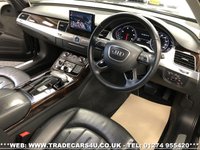 USED 2014 64 AUDI A8 LED FACELIFT AUDI A8 3.0 TDI SE EXECUTIVE QUATTRO AWD TIPTRONIC FREE UK DELIVERY*VIDEO AVAILABLE* FINANCE ARRANGED* PART EX*HPI CLEAR