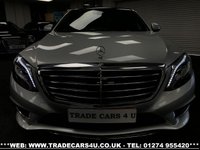 USED 2013 63 MERCEDES-BENZ S-CLASS MERCEDES S350D L LWB LIMO AMG LINE EXEC 7G-TR PLUS EURO 6 FREE UK DELIVERY*VIDEO AVAILABLE* FINANCE ARRANGED* PART EX*HPI CLEAR